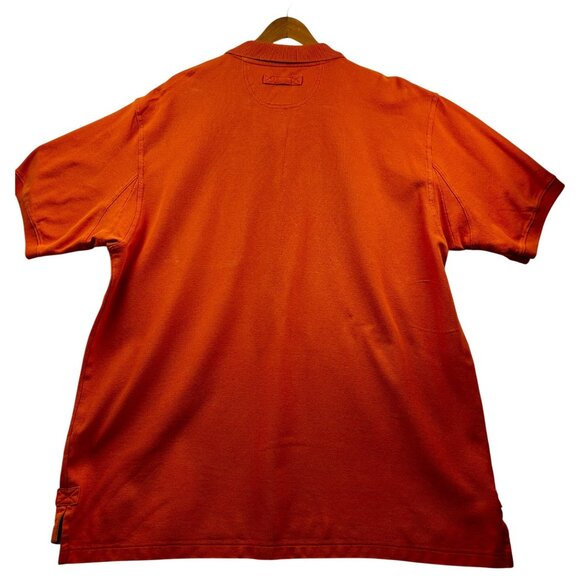Duluth Trading Men's Orange Cotton Polo Shirt Short Sleeve Pocket 2XL‎ - Picture 2 of 5
